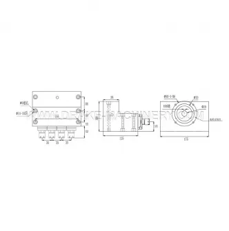 Four-head ER16 Model LS-P4-ER16