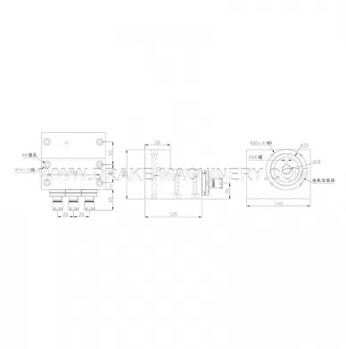 Three-head ER16 Model LS-P3-ER16