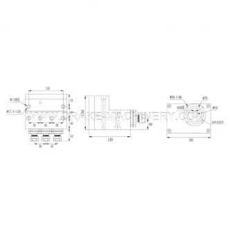 Three-head ER20 Model LS-P3-ER20