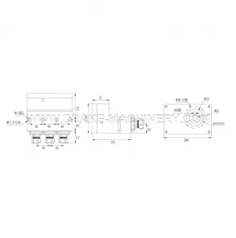 Three-head ER25 Model LS-P3-ER25