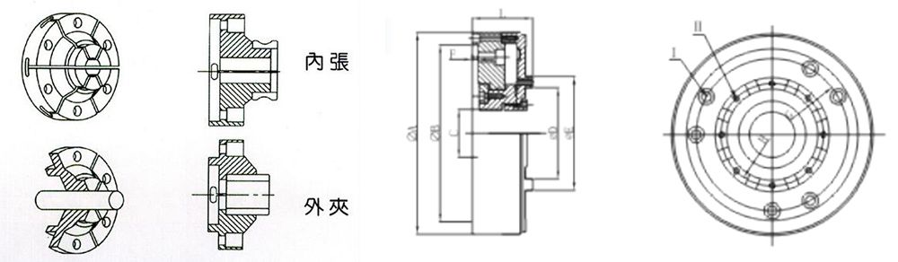 JP无源超精密膜片卡盘