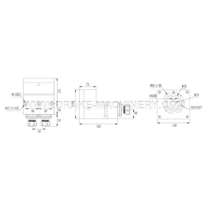 Double head ER25 Model LS-P2-ER25