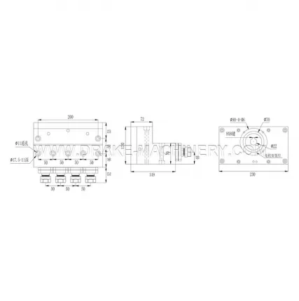 Four-head ER20 Model LS-P4-ER20