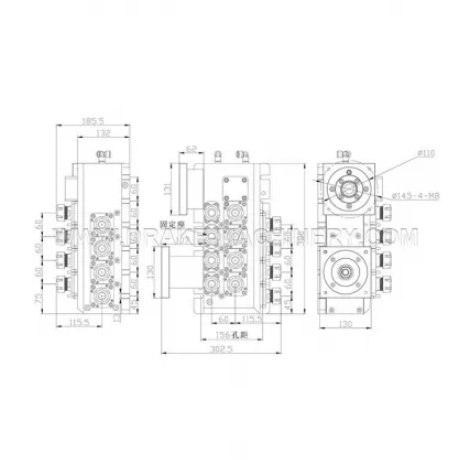 LS-Dual Motor 4+4ER25ER32