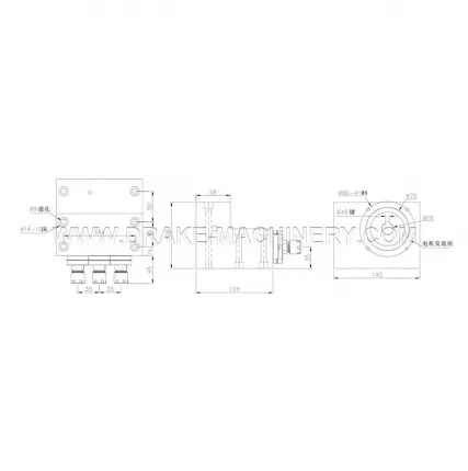 Three-head ER16 Model LS-P3-ER16